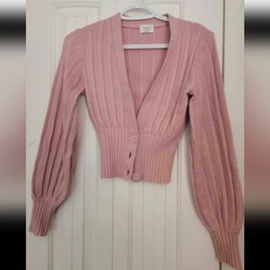 Aritzia Plunge Front Cardigan